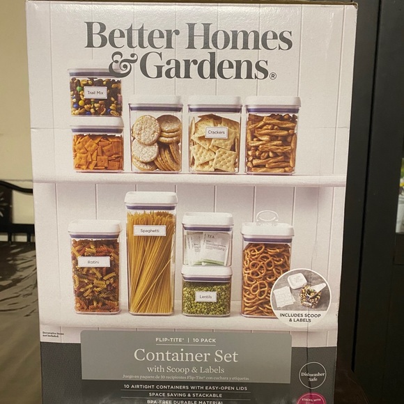 Better Homes & Gardens Flip-Tite 10-Canister Set - Picture 5 of 12